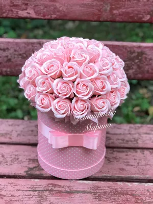 Букеты из мыльных цветов ЗаказWA89514984077 | Flower soap, Flower box gift,  Paper flowers