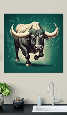 Pin by Modorova Svetlana on Быки,коровы | Taurus art, Cow art, Bull art