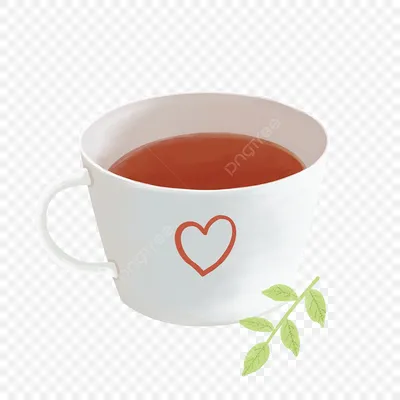 Чашка чая, из которой поднимается пар | Премиум Фото