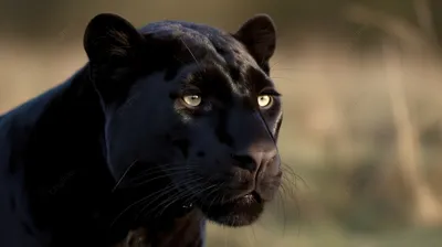 Черная пантера с бирюзовыми глазами - 74 фото