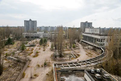 Что осталось от Припяти и Чернобыльской АЭС под саркофагом. Фотогалерея —  РБК