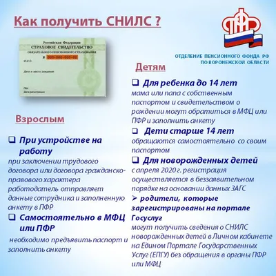 Об оформлении СНИЛСа детям - Новости ОПФР по Свердловской области -  Социальный фонд России - Государственные организации информируют -  Официальный сайт администрации городского округа Нижняя Салда