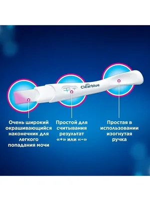 Инструкция Clearblue Plus (2 страницы)