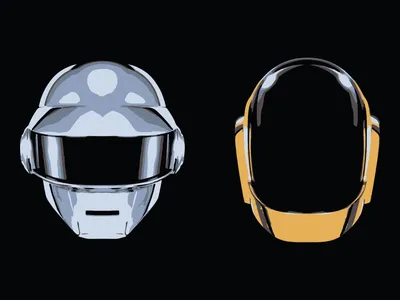 Daft Punk print by 2ToastDesign | Posterlounge