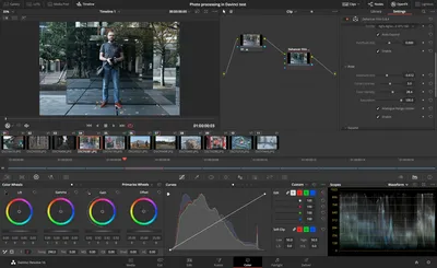 Как обрабатывать фотографии в DaVinci Resolve | Dehancer