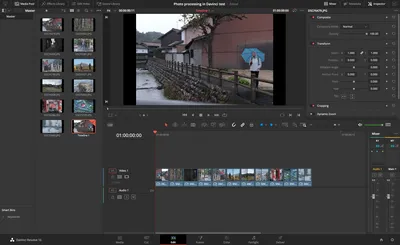 Как обрабатывать фотографии в DaVinci Resolve | Dehancer