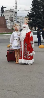 Новогодние наклейки на окна и стены \"Дед Мороз и Снегурочка\", для декора на новый  год, размер листа 23,7х33 см купить по выгодной цене в интернет-магазине  OZON (1243255724)