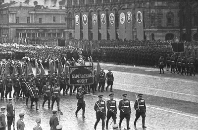 Цветные фото парада Победы в 1945 году - Фотохронограф