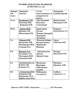 Классный уголок — шаблон в синих тонах — Шаблоны для печати