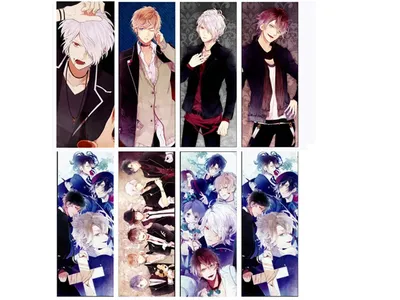 Закладка Дьявольские Возлюбленные/Diabolik Lovers (2) Купить в интернет  магазине AnimeStore4you.