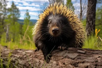 Камчатка фото: Дикобраз — Hystricidae - Фауна полуострова Камчатка -  Петропавловск-Камчатский, Камчатка фотография