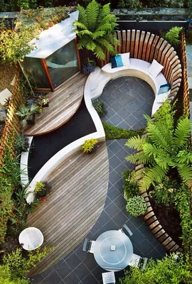 30 идей дизайна маленького двора | Tuin ideeën, Kleine tuin ontwerpen, Tuin  design