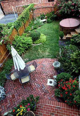 Дизайн маленького двора (36 фото) - красивые картинки и HD фото