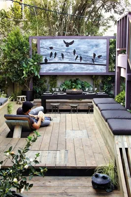 Дизайн маленького дворика: как создать пространство для отдыха и уюта [85  фото]