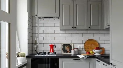Дизайн кухни 5 кв м — идеи с холодильником и популярные лайфхаки