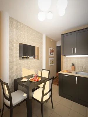 Дизайн маленькой кухни 5 кв. метров: фото, интерьеры, идеи и советы