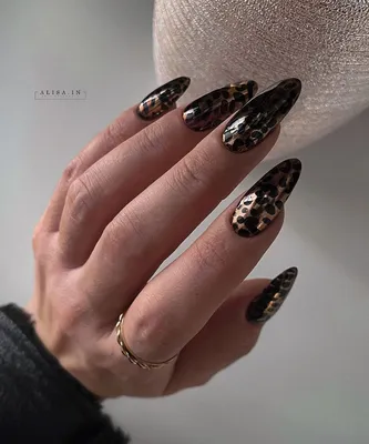 Animal Print: Leopard French nails / Розовый леопард - дизайн ногтей -  YouTube