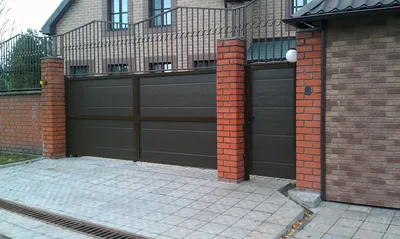 Какой выбрать дизайн ворот для въезда во двор? - - Компания КАСКАДЪ -  въездные и гаражные ворота в Харькове