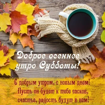 С добрым осенним утром!☕️ Отличного дня!☂️🍁 Супер Песня! Красивая  музыкальная открытка Доброе Утро! - YouTube