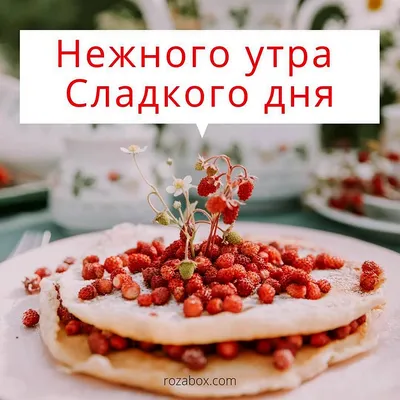 Доброе сладкое утро ❤️🌱🍒 | Instagram