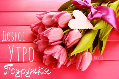 ДОБРОЕ УТРО! 🌷 ПОДРУЖКА! 🌸🦋🌷💐🌞🌿🌷🦋🌸 УДАЧНОГО ДНЯ! | Доброе утро