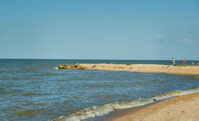 Азовское море, станица Должанская, коса Долгая.