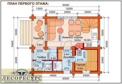 Проекты деревянных дома-бань из бруса | Дом-баня под ключ.