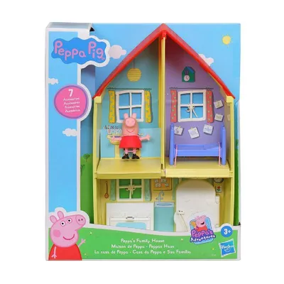 TM Toys Peppa Pig House Семейный домик свинки Пеппы 06384 купить в Москве |  Доставка по России.