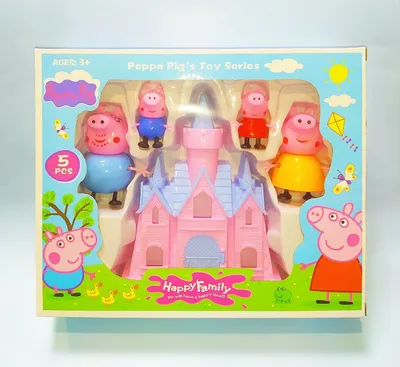 Peppa Pig: Игр.набор \"Дом свинки Пеппы\": купить фигурку по доступной цене в  Алматы | Интернет-магазин Marwin