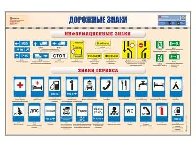 Дорожные знаки в картинках их обозначения с пояснениями 2023 года