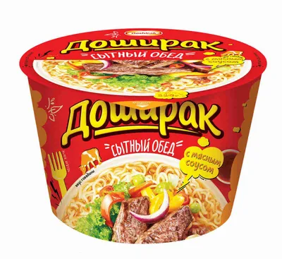 Купить Лапша \"Доширак\" с говядиной 110г за 43.73 ₽. - Планета Вкусов