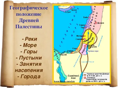 Презентация \"Древняя Палестина\" (5 класс) по истории – скачать проект