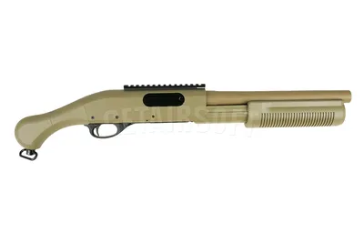 Дробовик Cyma Remington M870 shotgun пластик TAN (CM357ATN) - для  страйкбола от GETAIRSOFT.RU