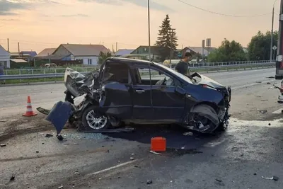 В Полоцком районе в ДТП пострадал водитель легкового автомобиля