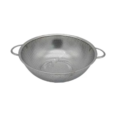 Дуршлаг Fackelmann Colander серебристый, нержавеющая сталь, 24 см - купить  в Баку. Цена, обзор, отзывы, продажа