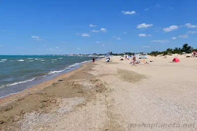 Пляж отеля Терраса в Джемете, Анапа