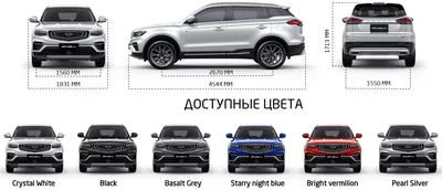 Geely Atlas нового поколения будут возить в РФ. Известны цены