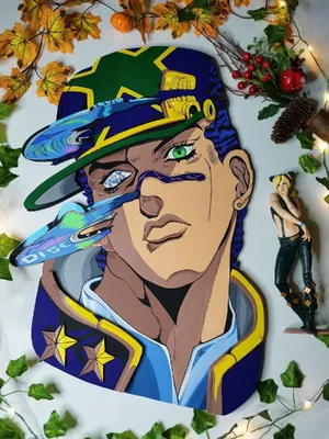 3D картина ручной работы Jojo Bizarre Adventure / Джоджо» за 3 000 ₽ –  купить за 3 000 ₽ в интернет-магазине «Книжки с Картинками»