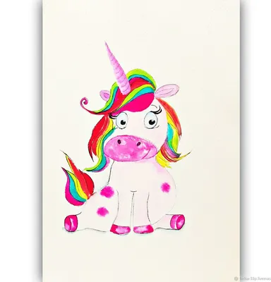 Unicorn. Единорог. PNG. | Dessins au marqueur, Dessin de visage, Etoile de  noel