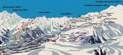 Гора Эльбрус - Где находится, высота, фото, маршруты