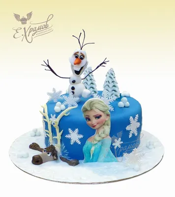 Торт Эльза. Торт Холодное сердце | Funny birthday cakes, Frozen birthday  cake, Themed cakes