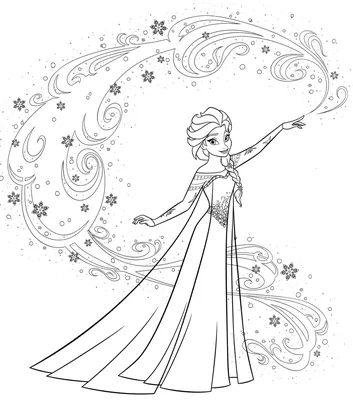 Холодное Сердце - Эльза в летнем платье - Холодное Сердце Frozen -  YouLoveIt.ru