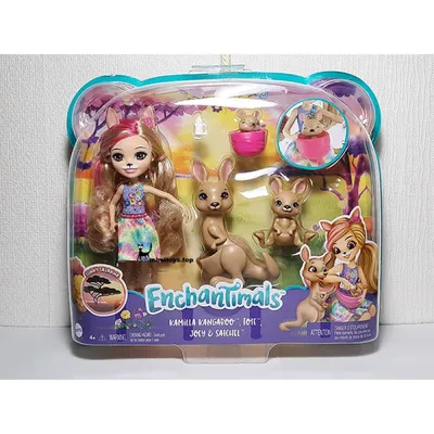 Кукла Энчантималс Габриэла Газелли и Спотти GTM26 Mattel Enchantimals  (ID#145817775), цена: 42 руб., купить на Deal.by