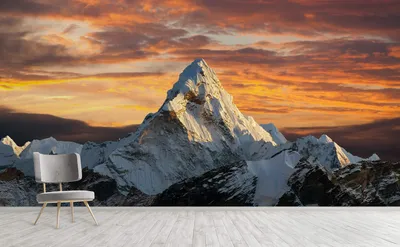 High-altitude drone captures rare view of Mount Everest