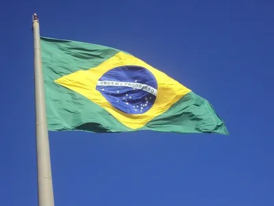 Флаг Бразилии купить недорого в интернет-магазине Остров Сокровищ в  Санкт-Петербурге