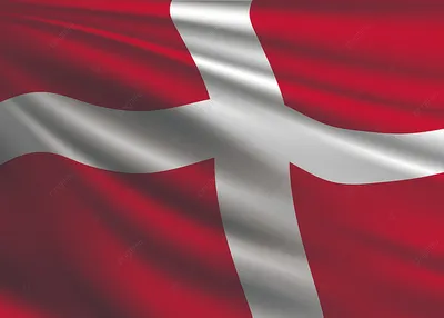 0127 Шеврон Флаг Дании