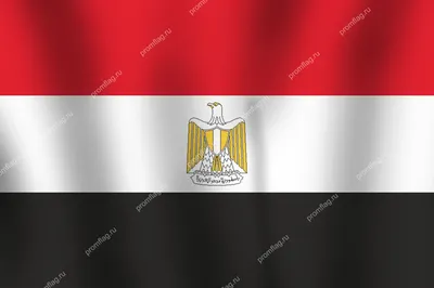 Флаг Египта — Интернет-магазин — promflag.ru