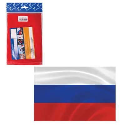 Флаг России с кронштейном, 30 х 40 - купить в интернет-магазине vuniforme.ru