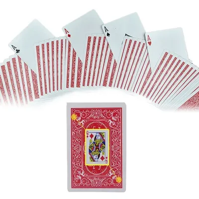 Джамбо игральные карты Pokers 12,7*9 см игральные карты покер для  настольных игр азартные игры магические трюки инструменты GYH | AliExpress
