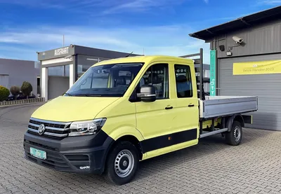 Volkswagen Crafter Pritsche 35 DOKA Trendline lang AHK 7 Sitzer - Autohaus  Gebrüder Bormann GmbH